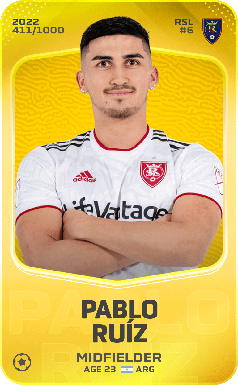Pablo Ruíz 2022-23 • Limited 411/1000