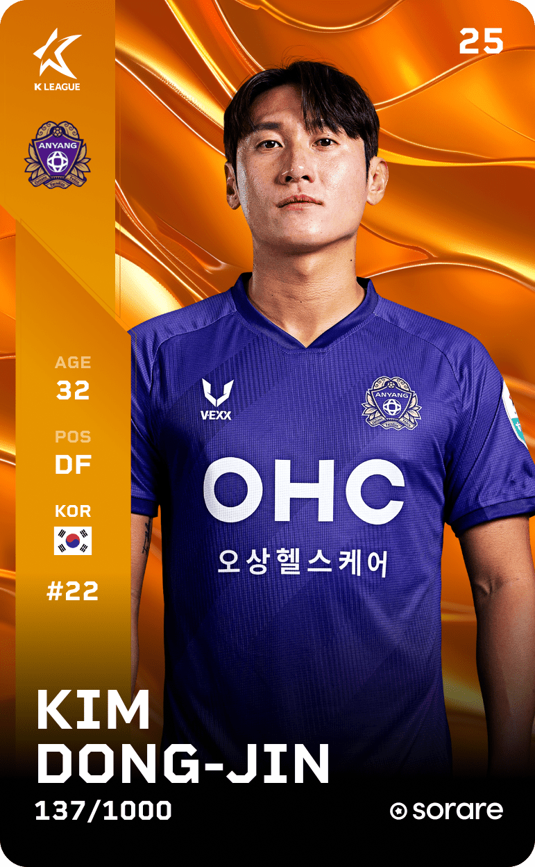 Kim Dong-Jin 2025-26 • Limited 137/1000