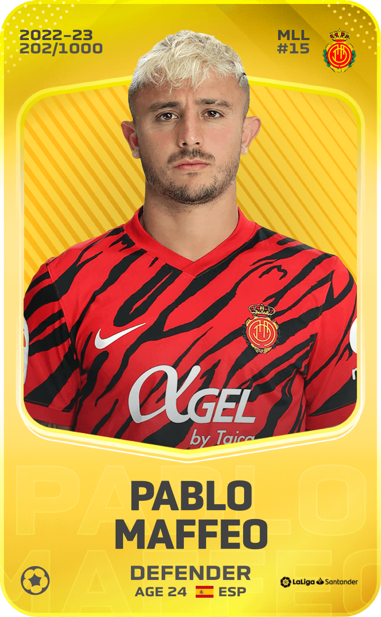 Pablo Maffeo 2022-23 • Limited 202/1000