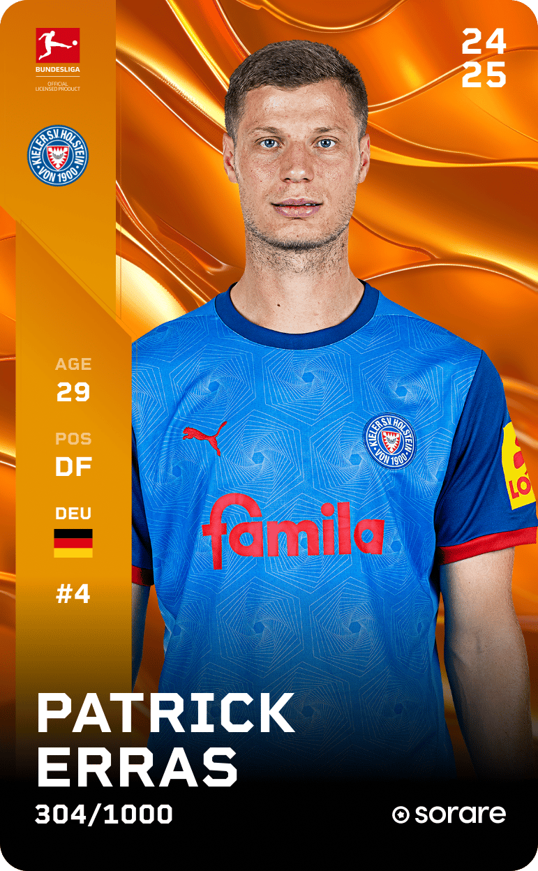 Patrick Erras 2024-25 • Limited 304/1000