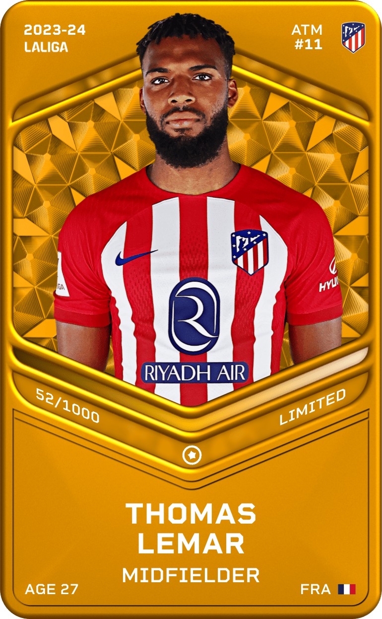 Thomas Lemar 2023-24 • Limited 52/1000