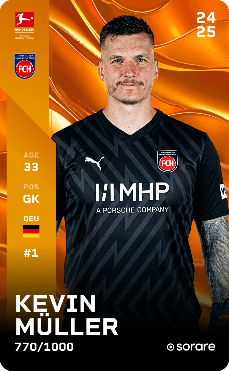 Kevin Müller 2024-25 • Limited 770/1000