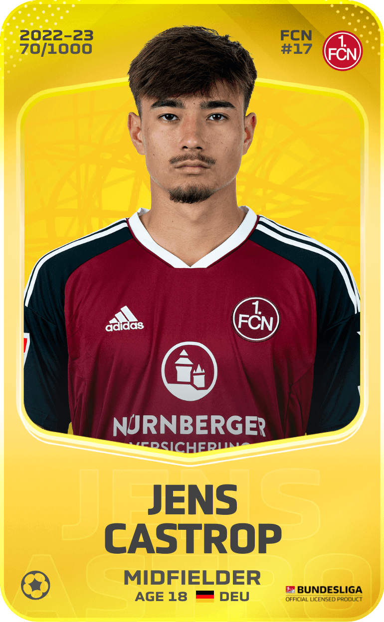 Jens Castrop 2022-23 • Limited 70/1000