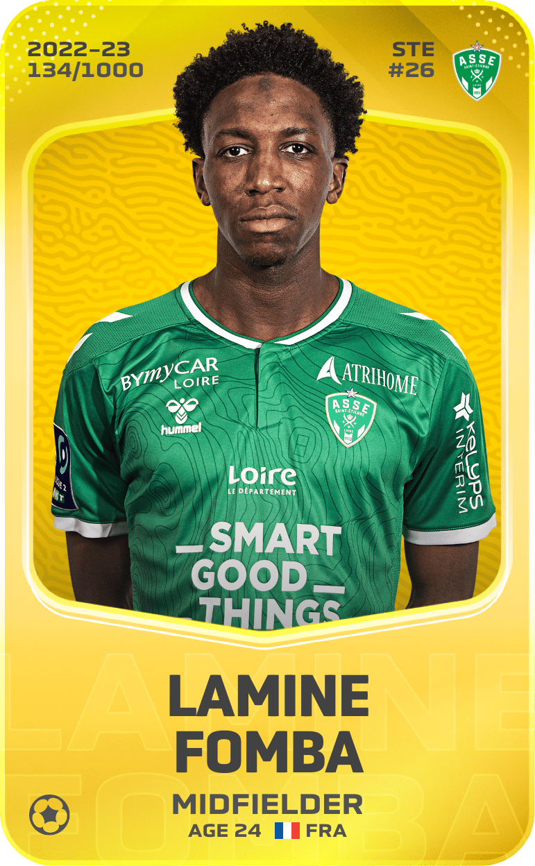 Lamine Fomba 2022-23 • Limited 134/1000