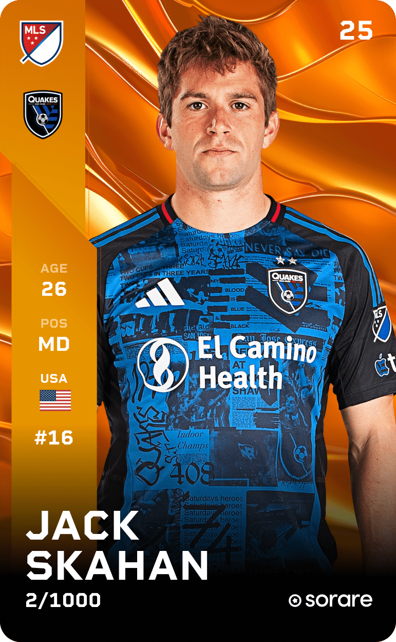 Jack Skahan 2025-26 • Limited 2/1000