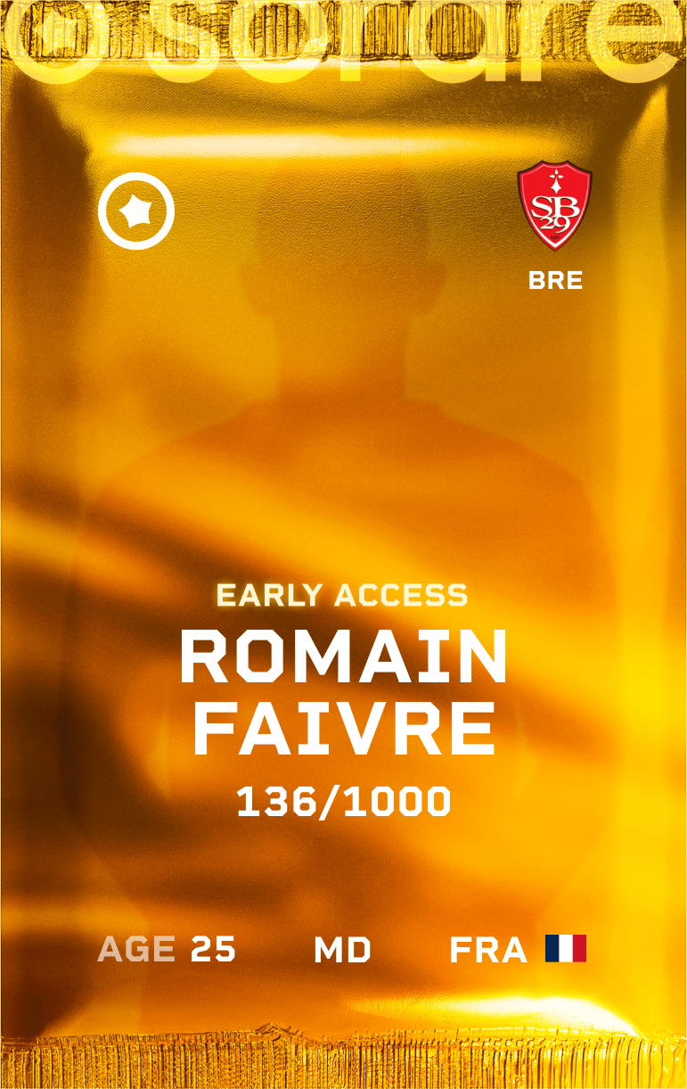 Romain Faivre 2024-25 • Limited 136/1000