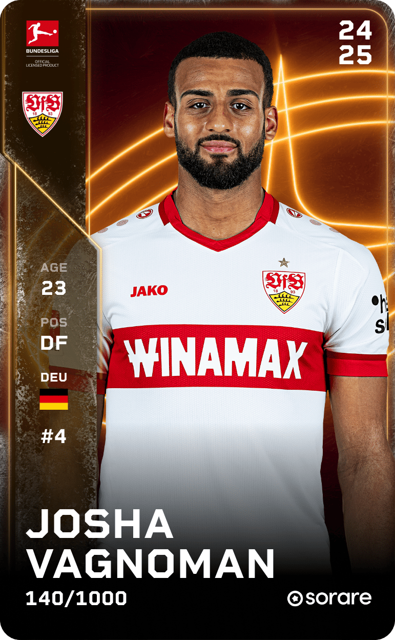 Josha Vagnoman 2024-25 • Limited 140/1000