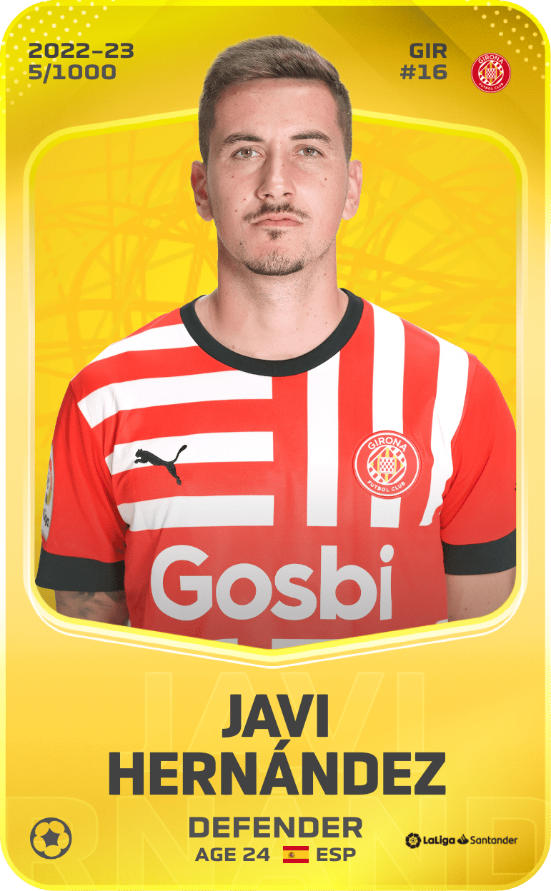Javi Hernández 2022-23 • Limited 5/1000