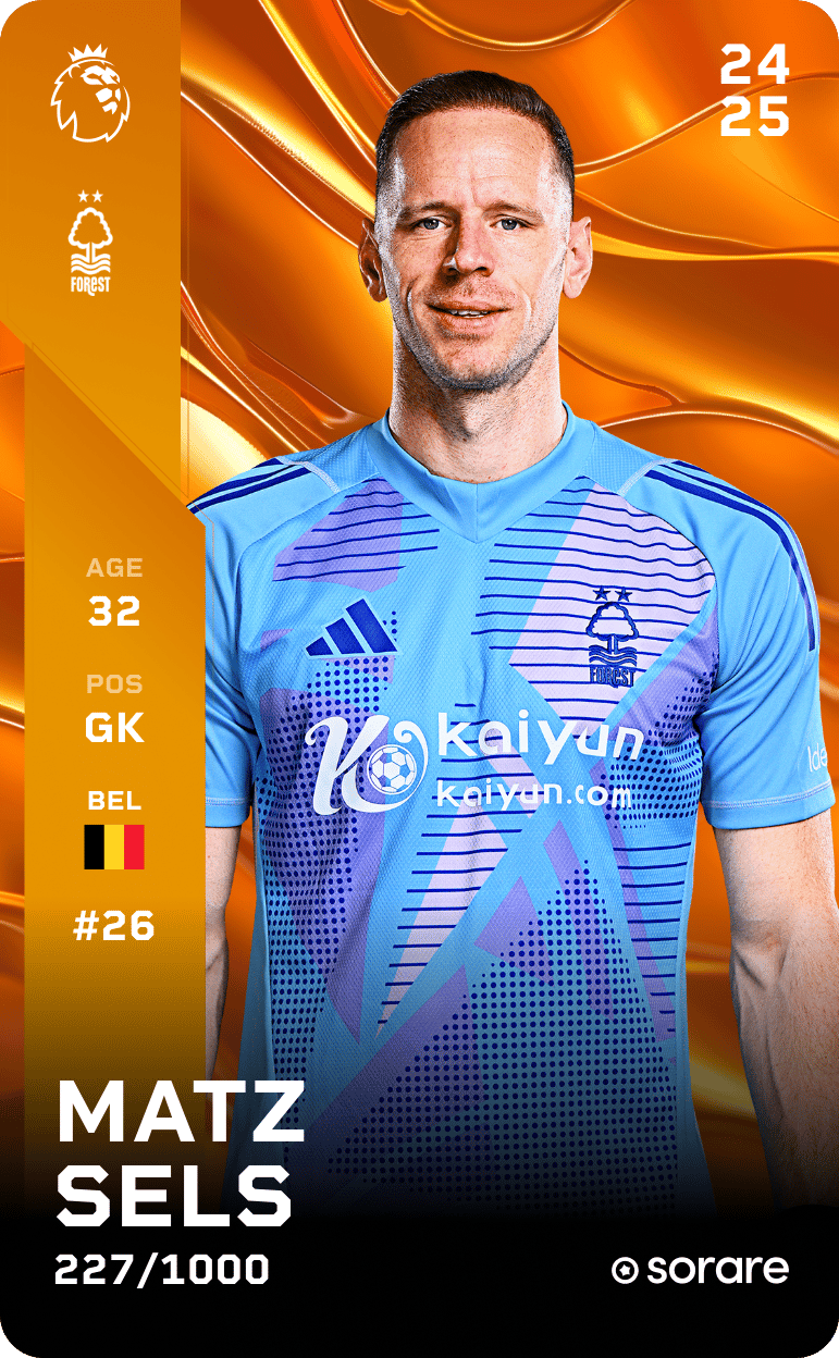 Matz Sels 2024-25 • Limited 227/1000
