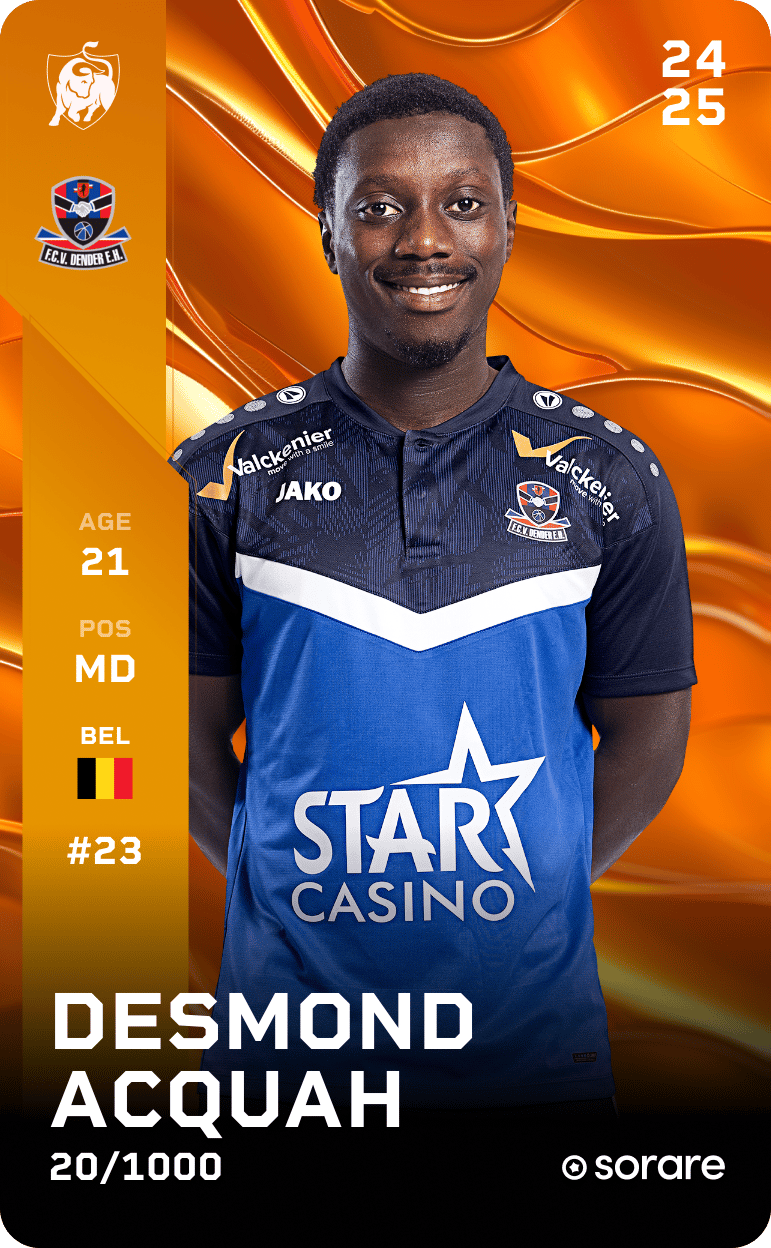 Desmond Acquah 2024-25 • Limited 20/1000