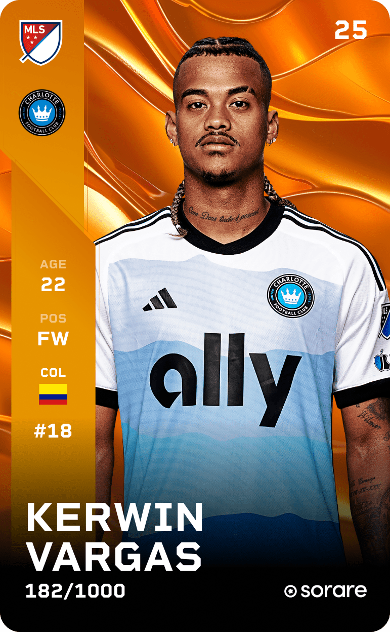 Kerwin Vargas 2025-26 • Limited 182/1000