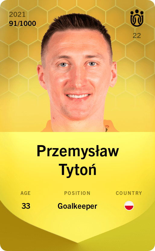 Przemysław Tytoń 2021-22 • Limited 91/1000