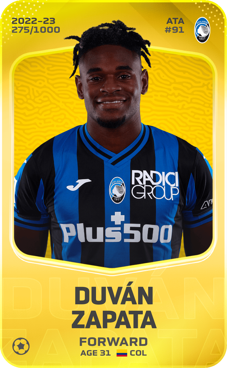 Duván Zapata 2022-23 • Limited 275/1000