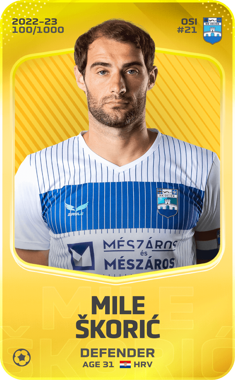 Mile Škorić 2022-23 • Limited 100/1000