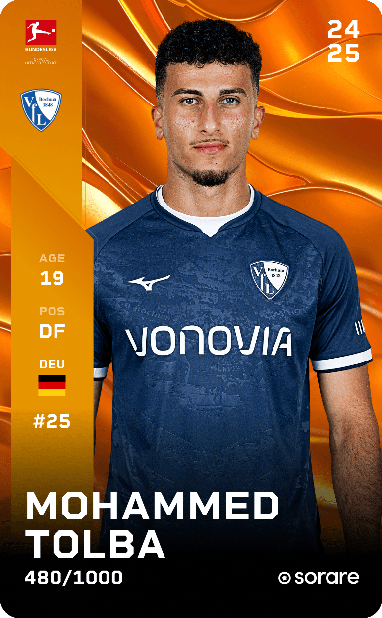 Mohammed Tolba 2024-25 • Limited 480/1000