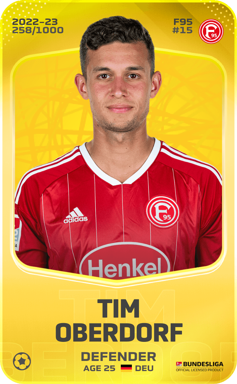 Tim Oberdorf 2022-23 • Limited 258/1000