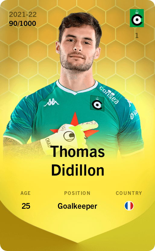 Thomas Didillon 2021-22 • Limited 90/1000