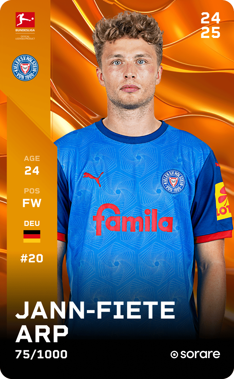Jann-Fiete Arp 2024-25 • Limited 75/1000