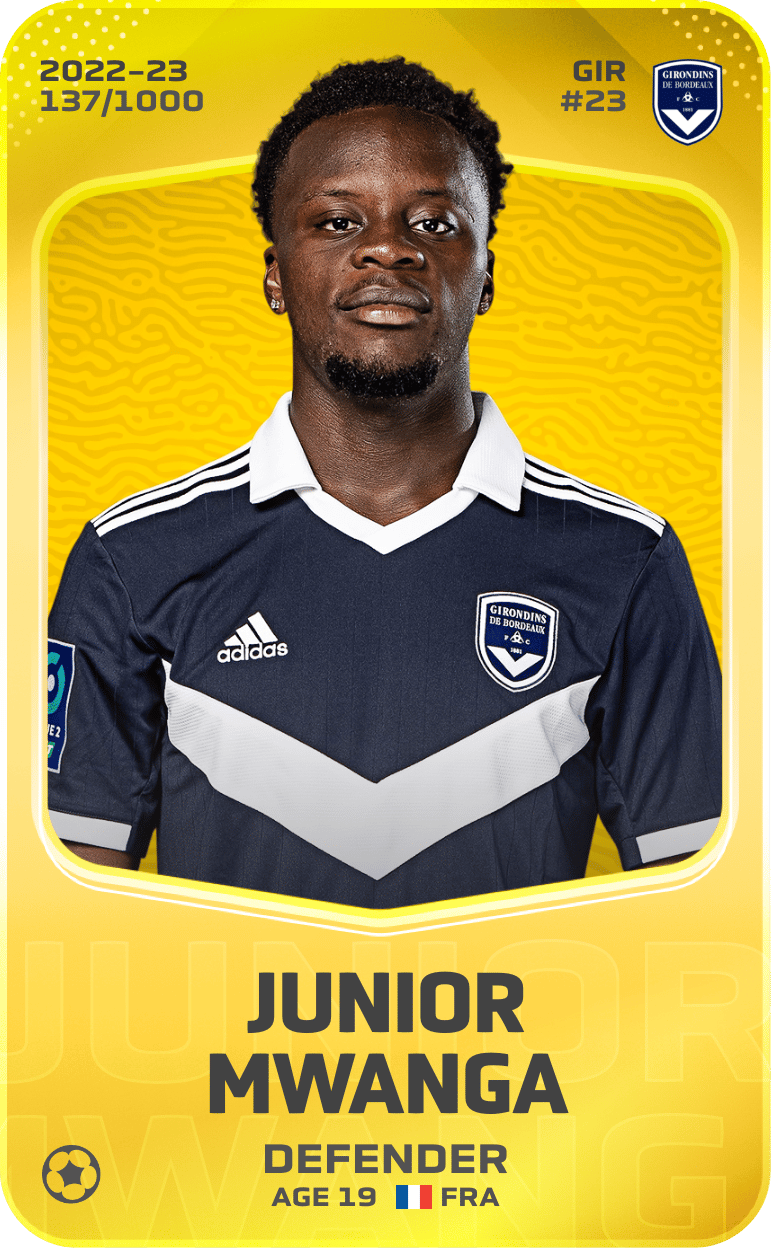 Junior Mwanga 2022-23 • Limited 137/1000