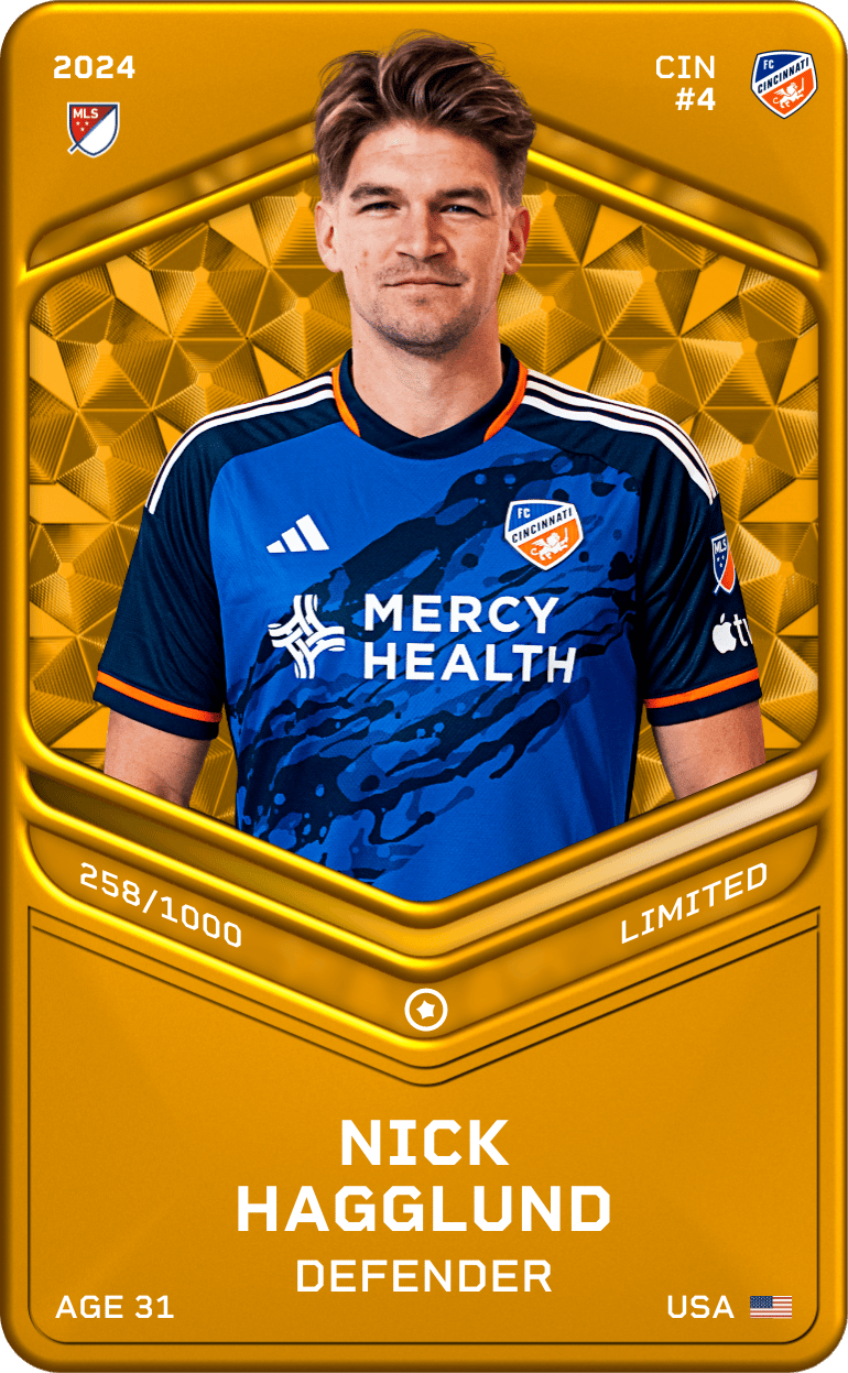 Nick Hagglund 2024-25 • Limited 258/1000