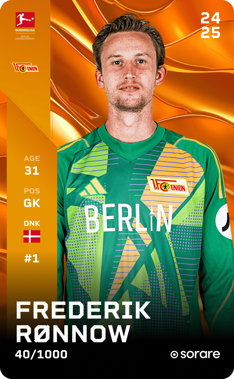 Frederik Rønnow 2024-25 • Limited 40/1000