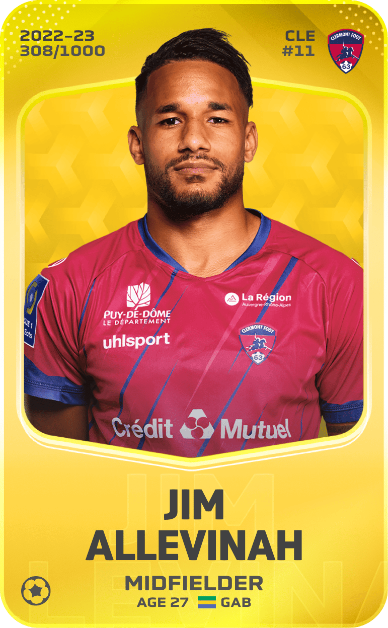 Jim Allevinah 2022-23 • Limited 308/1000