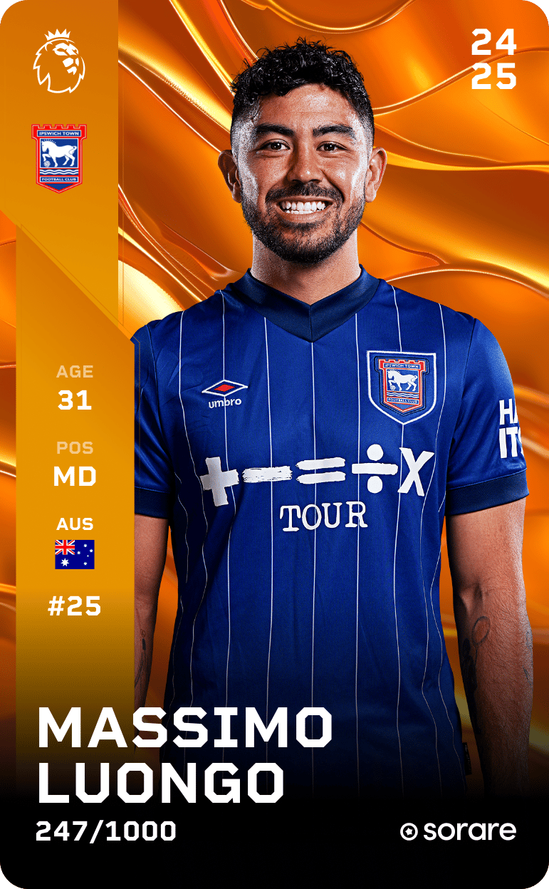 Massimo Luongo 2024-25 • Limited 247/1000