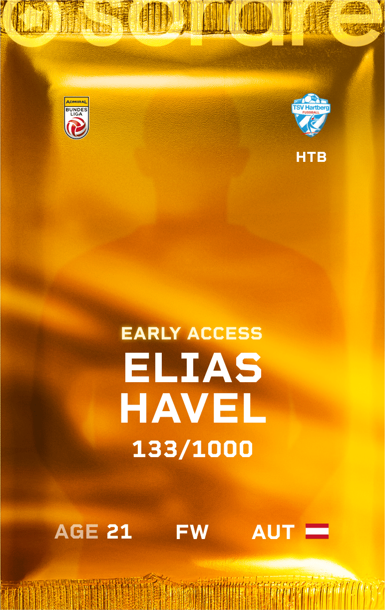 Elias Havel 2024-25 • Limited 133/1000