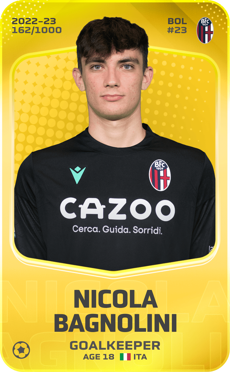 Nicola Bagnolini 2022-23 • Limited 162/1000