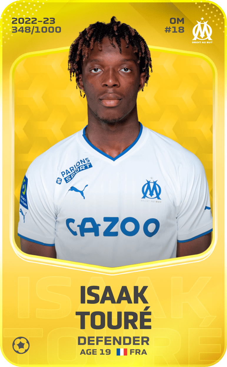 Isaak Touré 2022-23 • Limited 348/1000