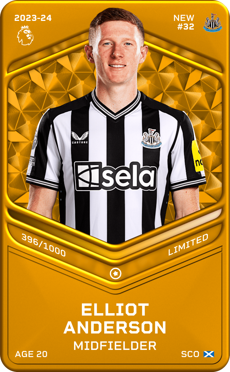Elliot Anderson 2023-24 • Limited 396/1000