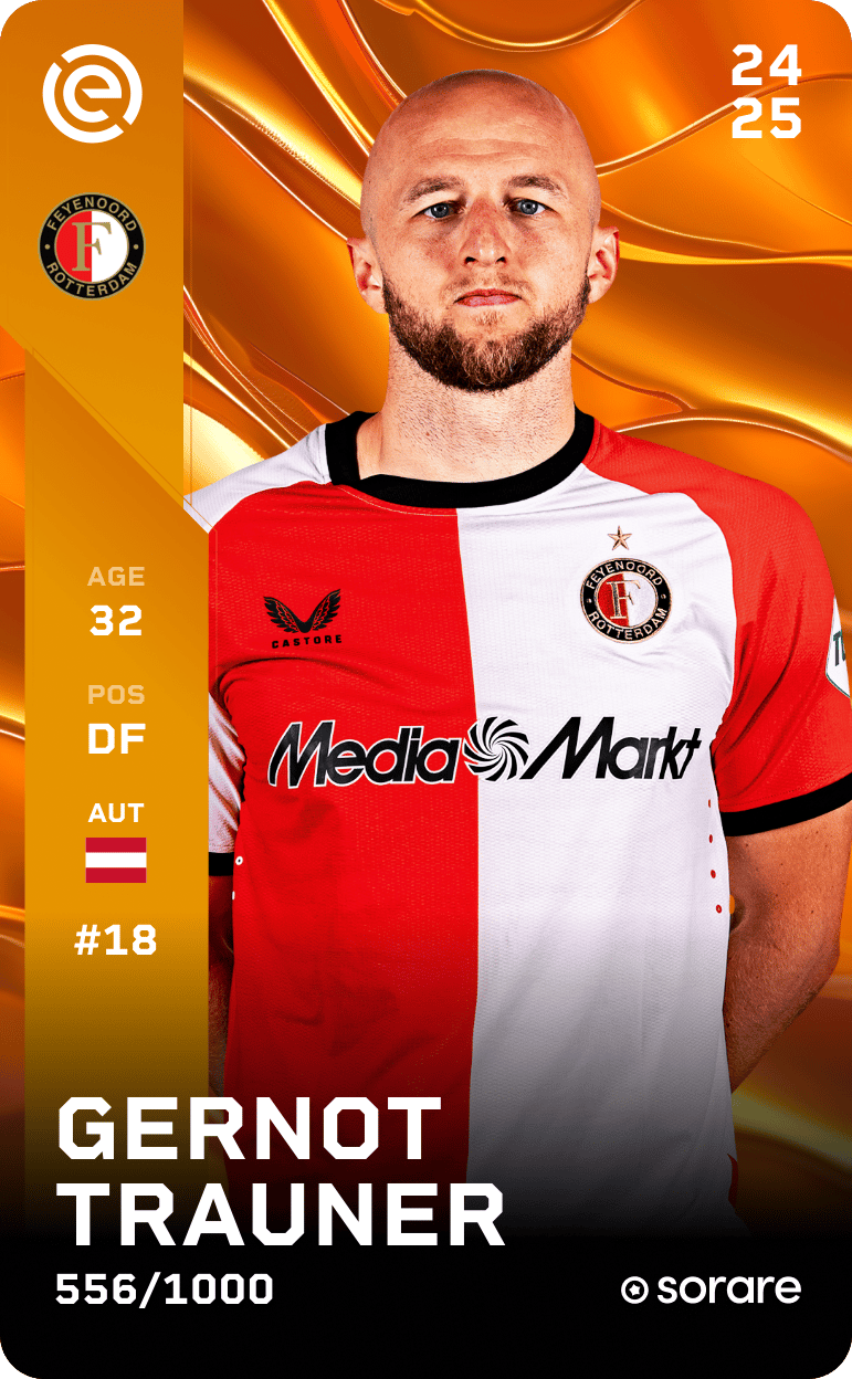 Gernot Trauner 2024-25 • Limited 556/1000
