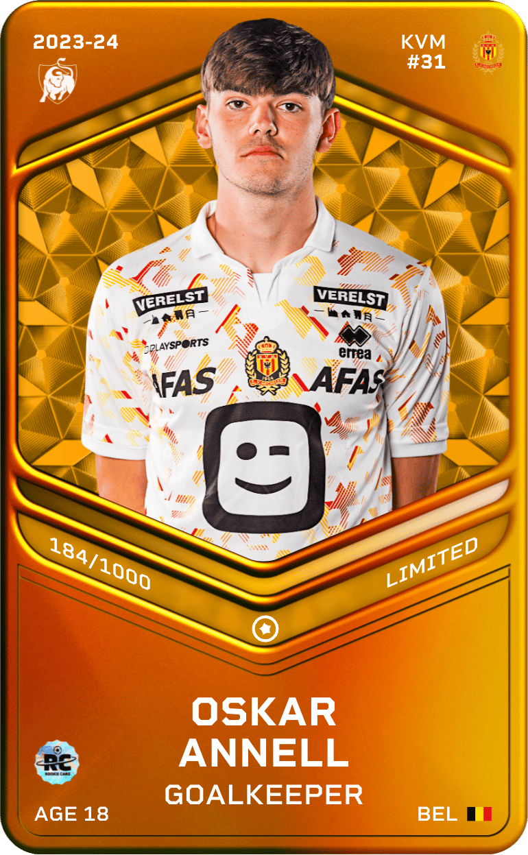 Oskar Annell 2023-24 • Limited 184/1000