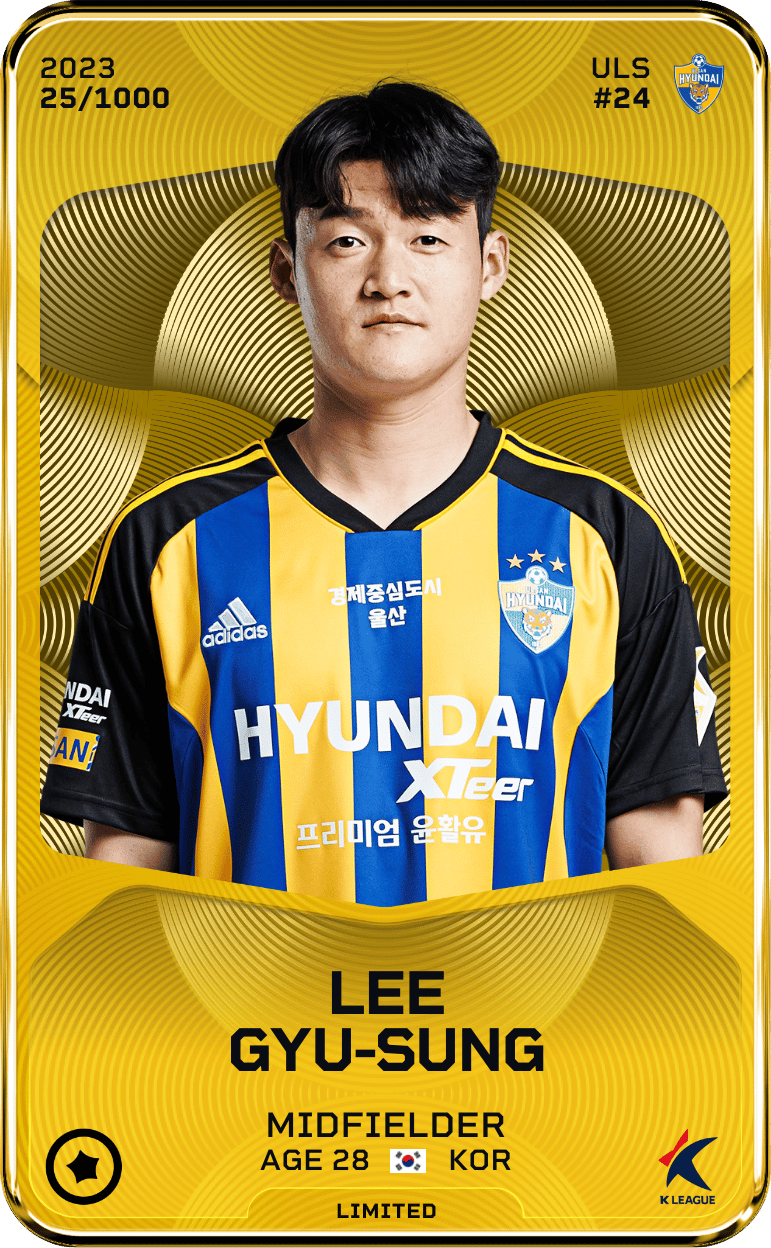 Lee Gyu-Sung 2023-24 • Limited 25/1000
