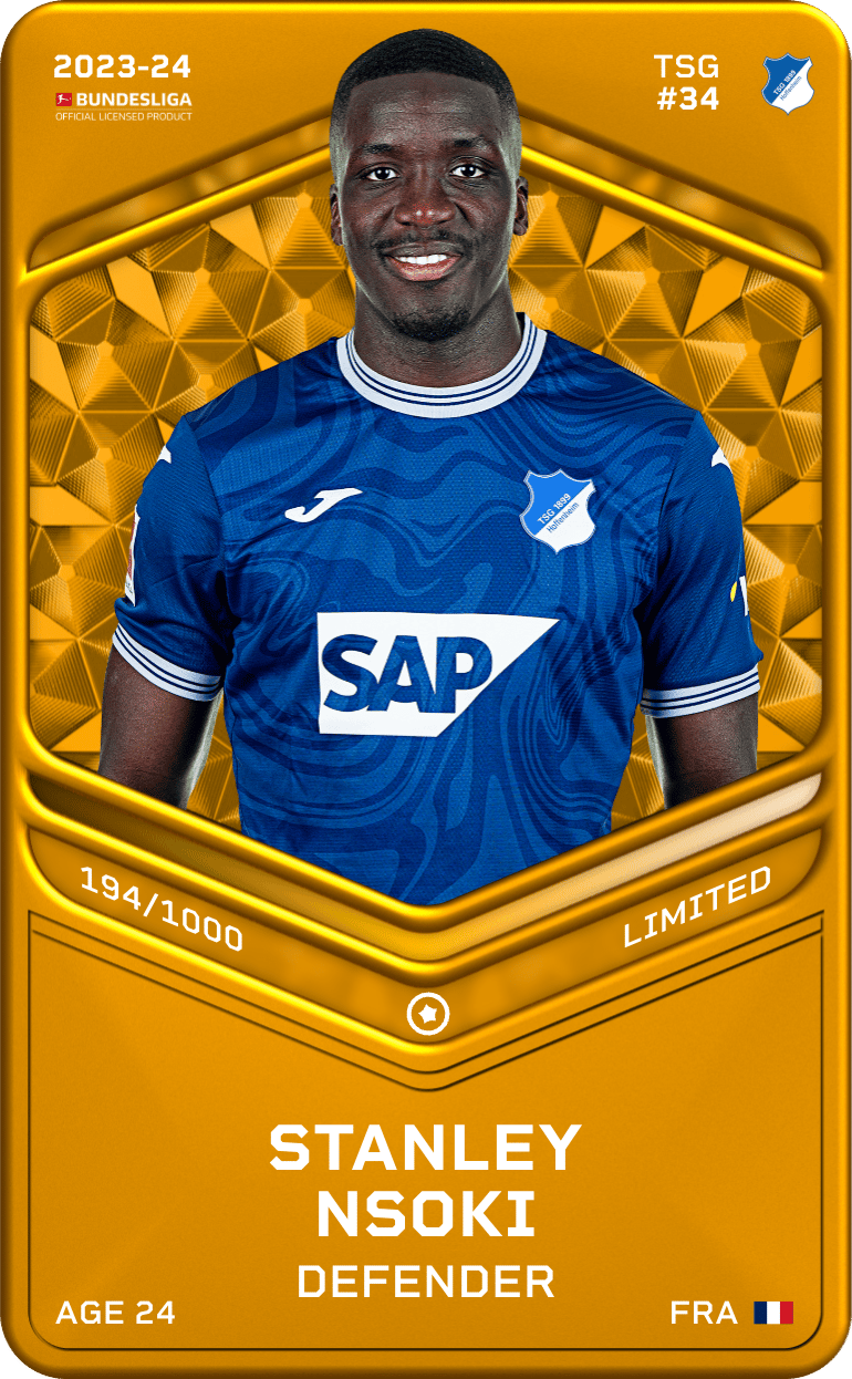 Stanley Nsoki 2023-24 • Limited 194/1000