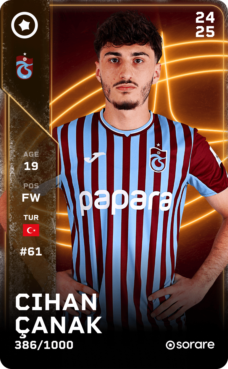 Cihan Çanak 2024-25 • Limited 386/1000