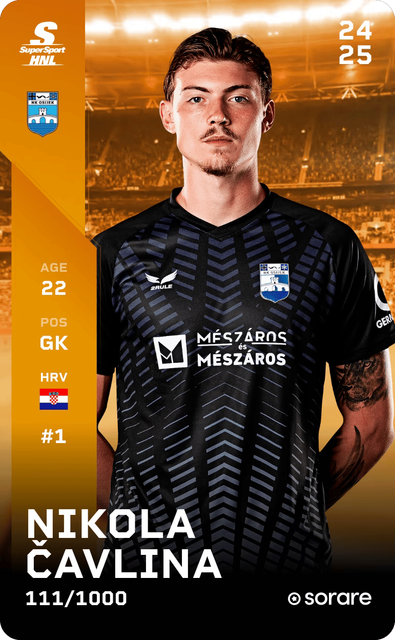 Nikola Čavlina 2024-25 • Limited 111/1000