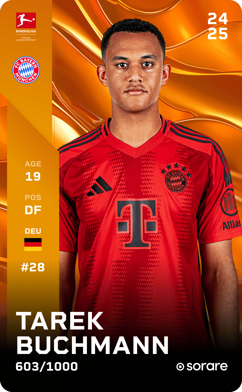 Tarek Buchmann 2024-25 • Limited 603/1000