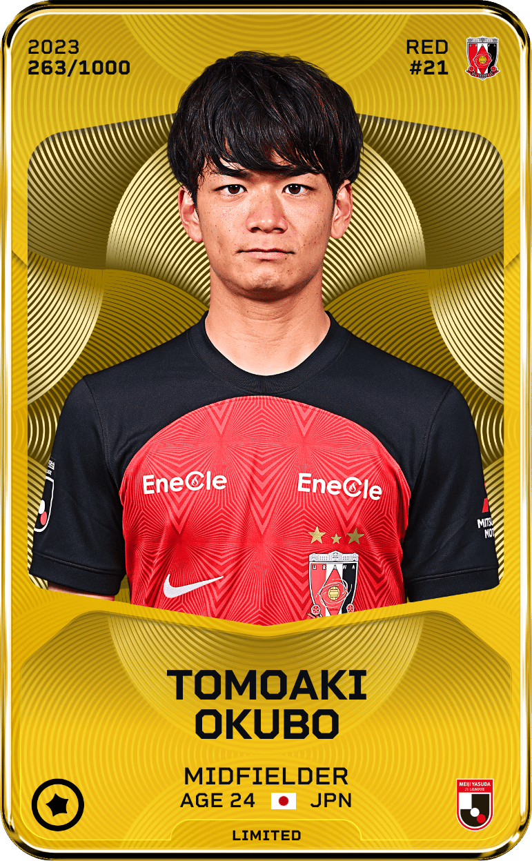 Tomoaki Okubo 2023-24 • Limited 263/1000