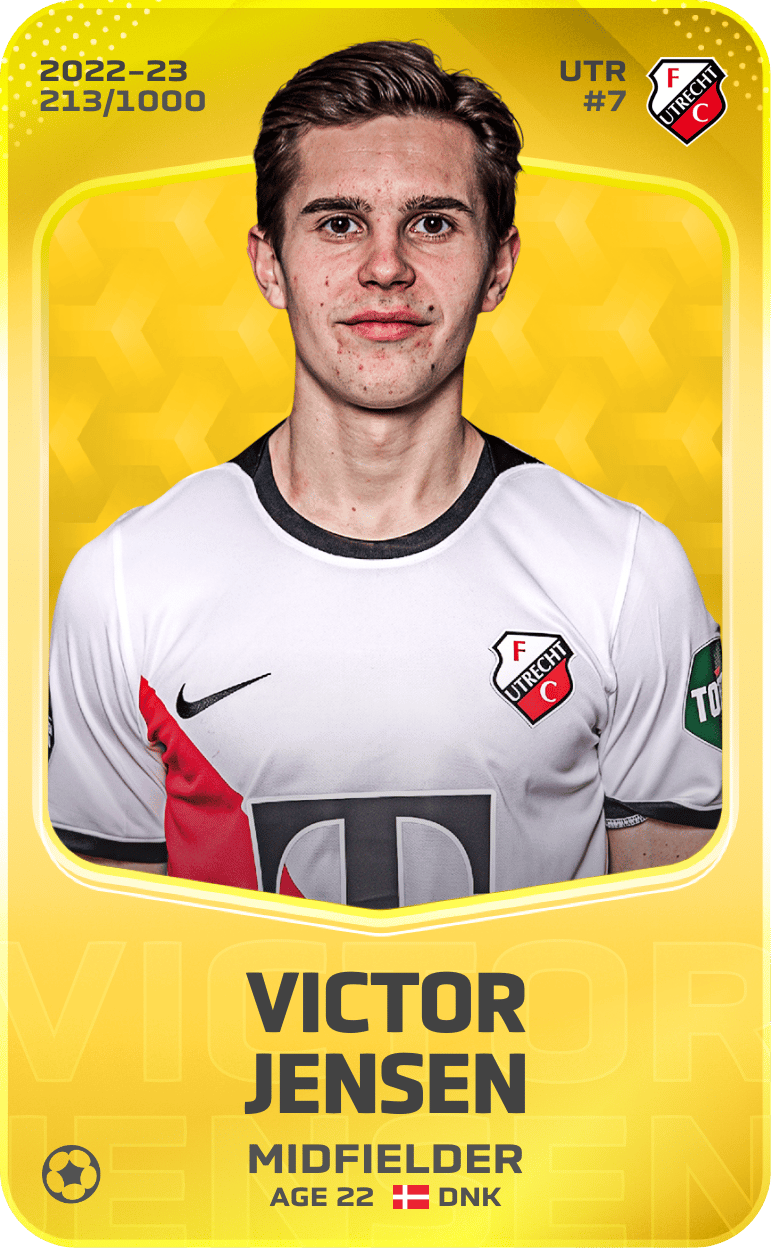 Victor Jensen 2022-23 • Limited 213/1000