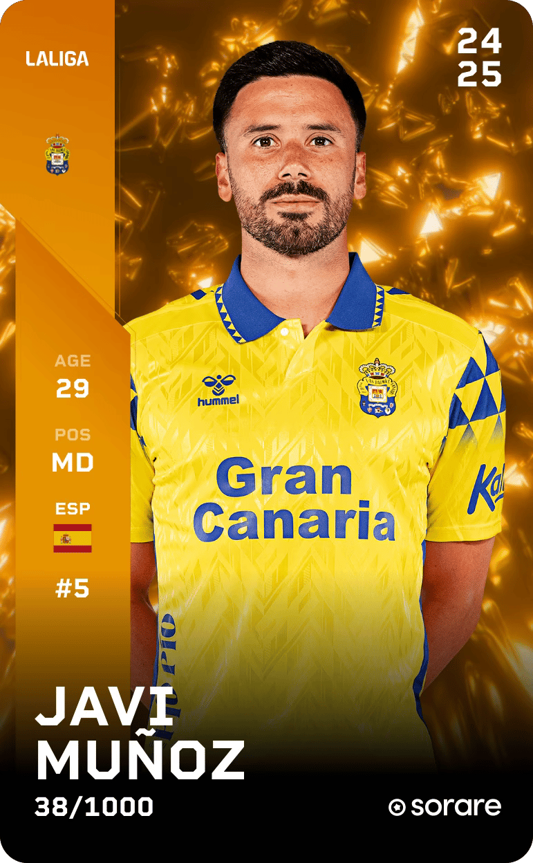 Javi Muñoz 2024-25 • Limited 38/1000