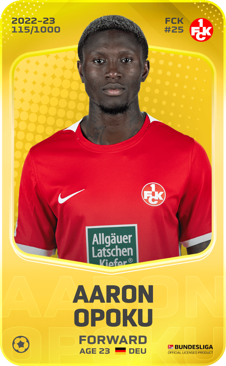 Aaron Opoku 2022-23 • Limited 115/1000
