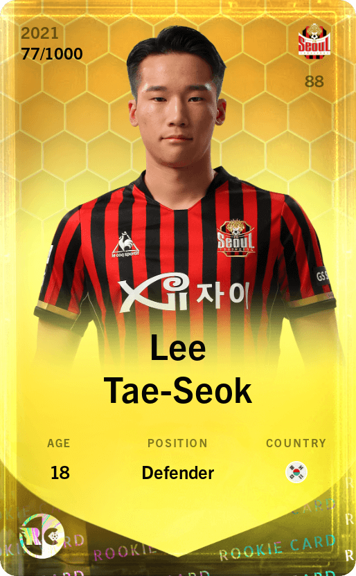 Lee Tae-Seok 2021-22 • Limited 77/1000
