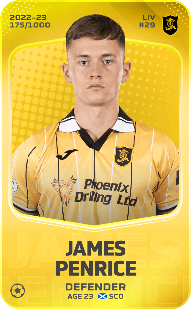 James Penrice 2022-23 • Limited 175/1000