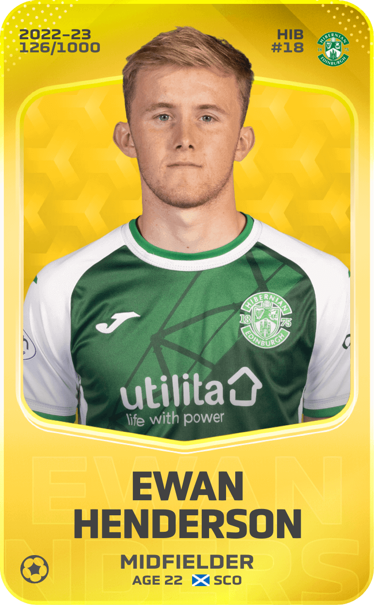 Ewan Henderson 2022-23 • Limited 126/1000