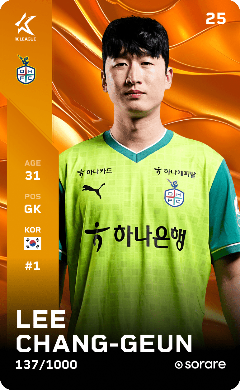 Lee Chang-Geun 2025-26 • Limited 137/1000