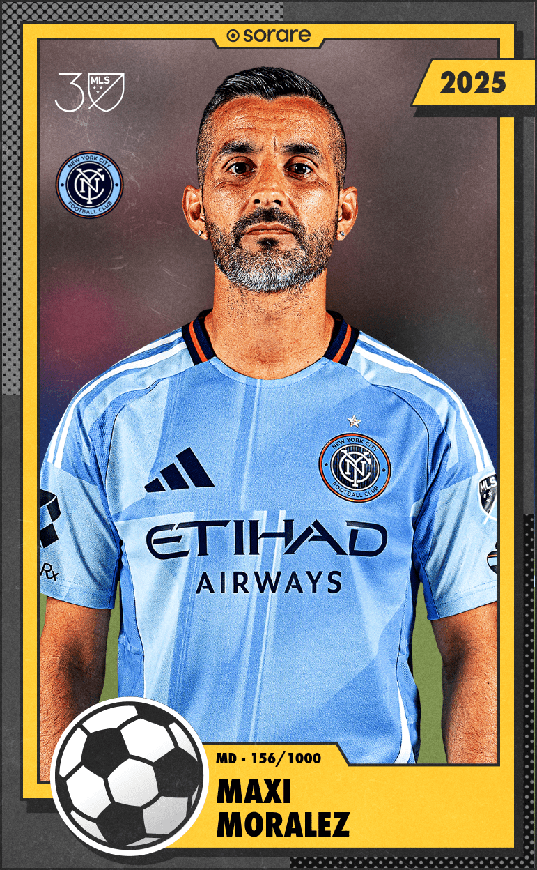 Maximiliano Moralez 2025-26 • Limited 156/1000
