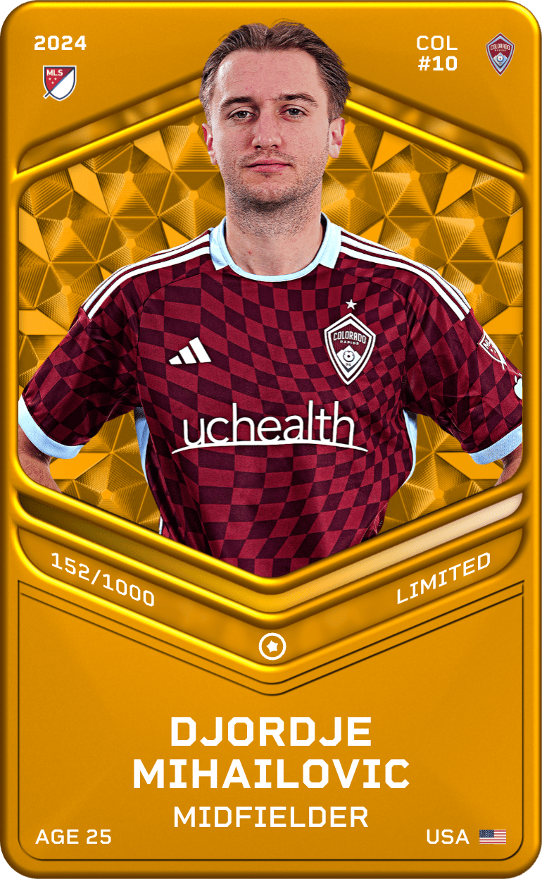 Djordje Mihailovic 2024-25 • Limited 152/1000