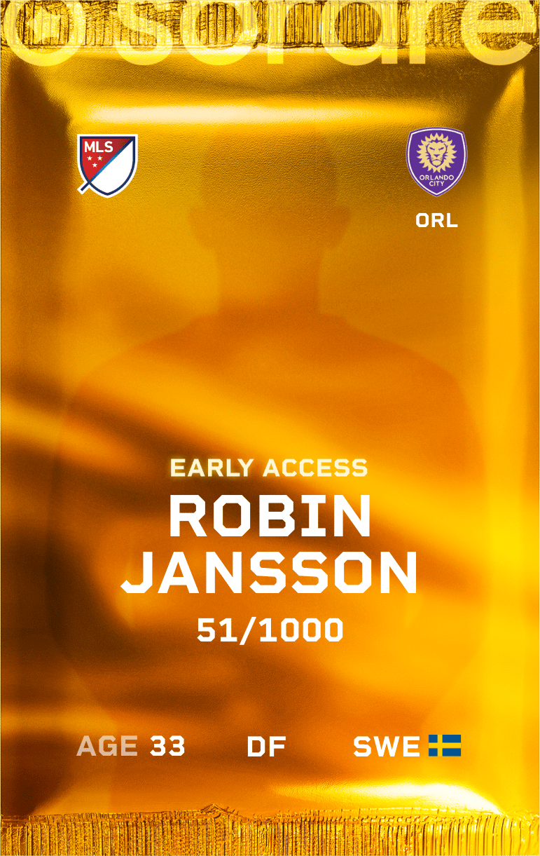 Robin Jansson 2025-26 • Limited 51/1000