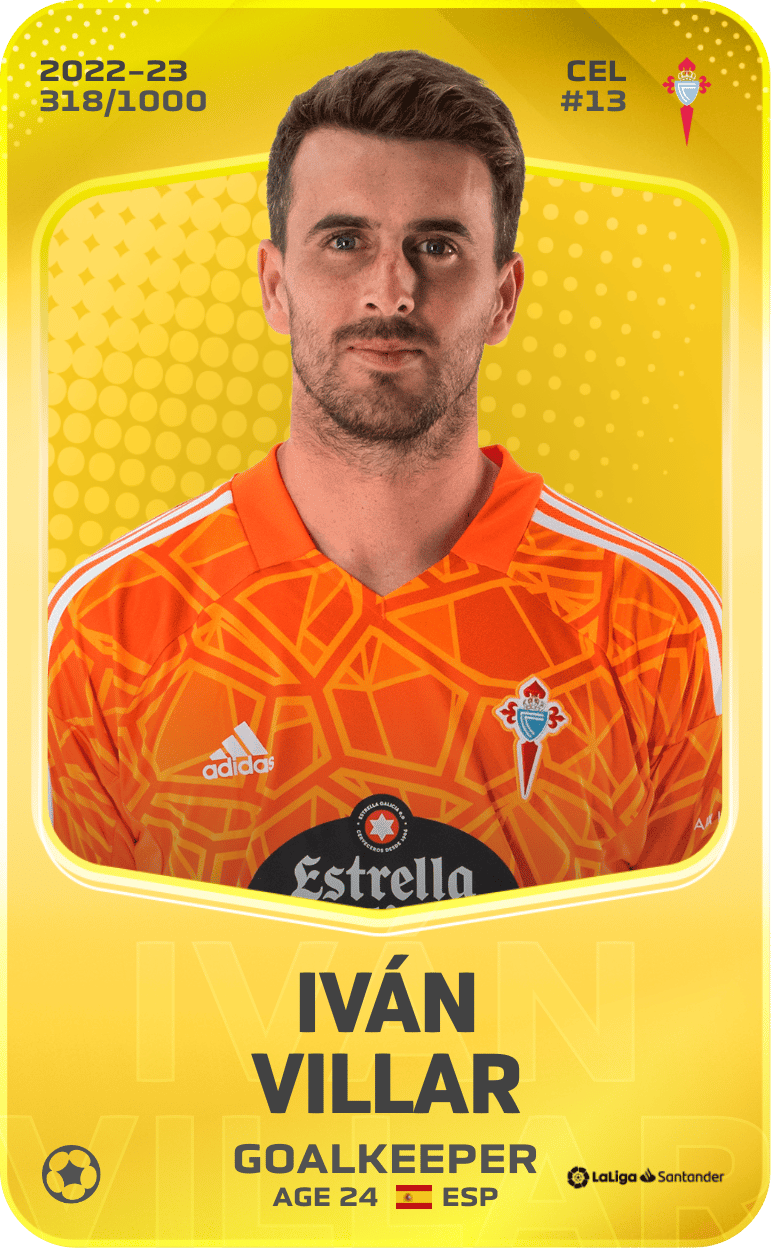 Iván Villar 2022-23 • Limited 318/1000